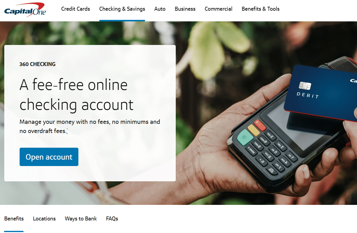 How to Open a Capital One Checking Account